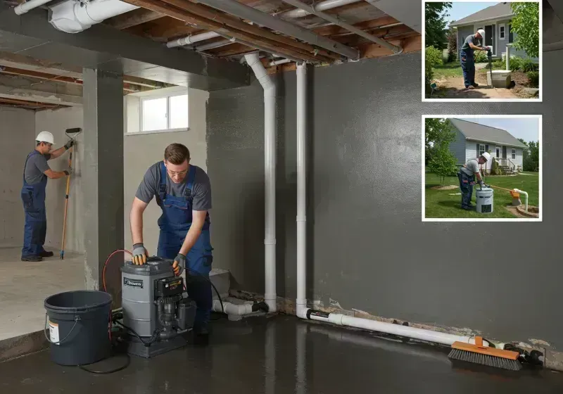 Basement Waterproofing and Flood Prevention process in Washington, MO